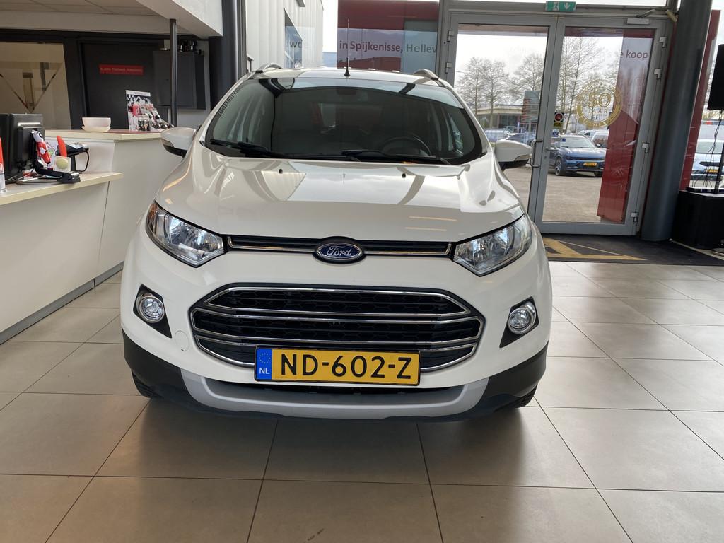 Ford EcoSport 1.0 EcoBoost TitaniumDealeronderhouden,Navigat, Gebruikt, Euro 6, Ecosport, Leder en Stof