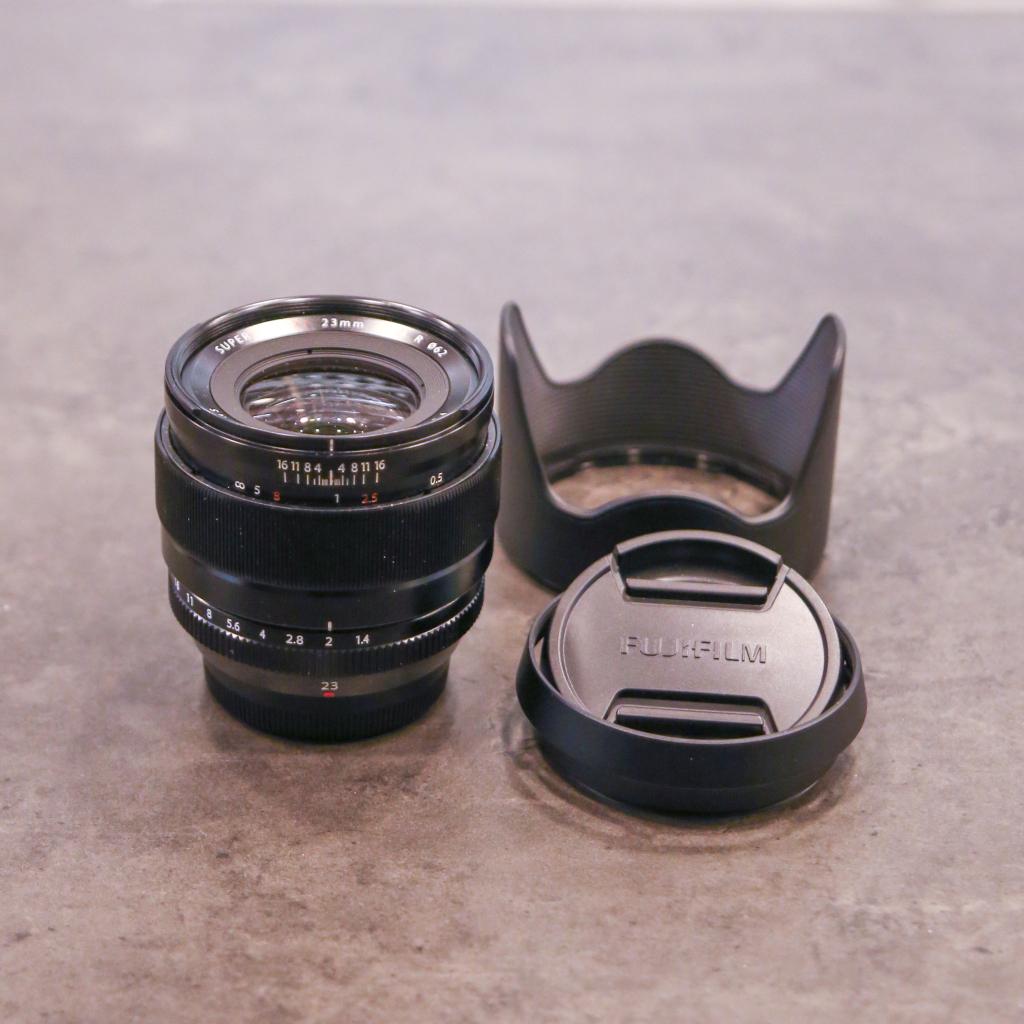 Fujinon XF23mm F1.4R (Hilversum), Niet ingevuld, Gebruikt, Niet ingevuld, Niet ingevuld