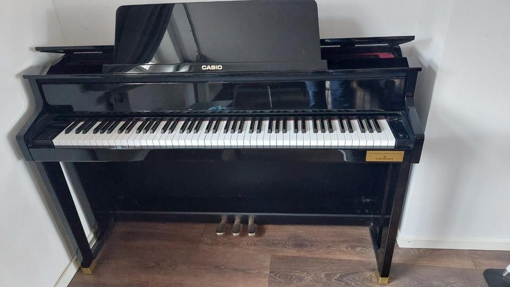 Casio GP-500 digitale piano, wegens beëindigen hobby., Muziek en Instrumenten, Zwart, Ophalen of Verzenden, Zo goed als nieuw