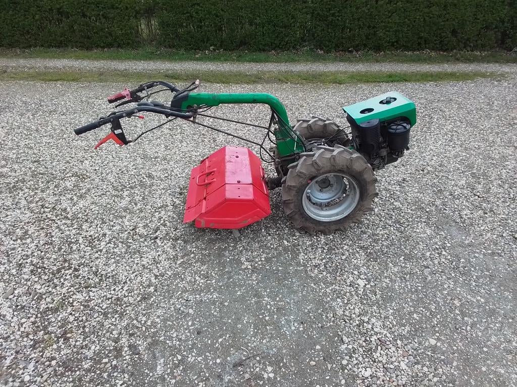 Ferrari tuinfrees, Ophalen, Gebruikt