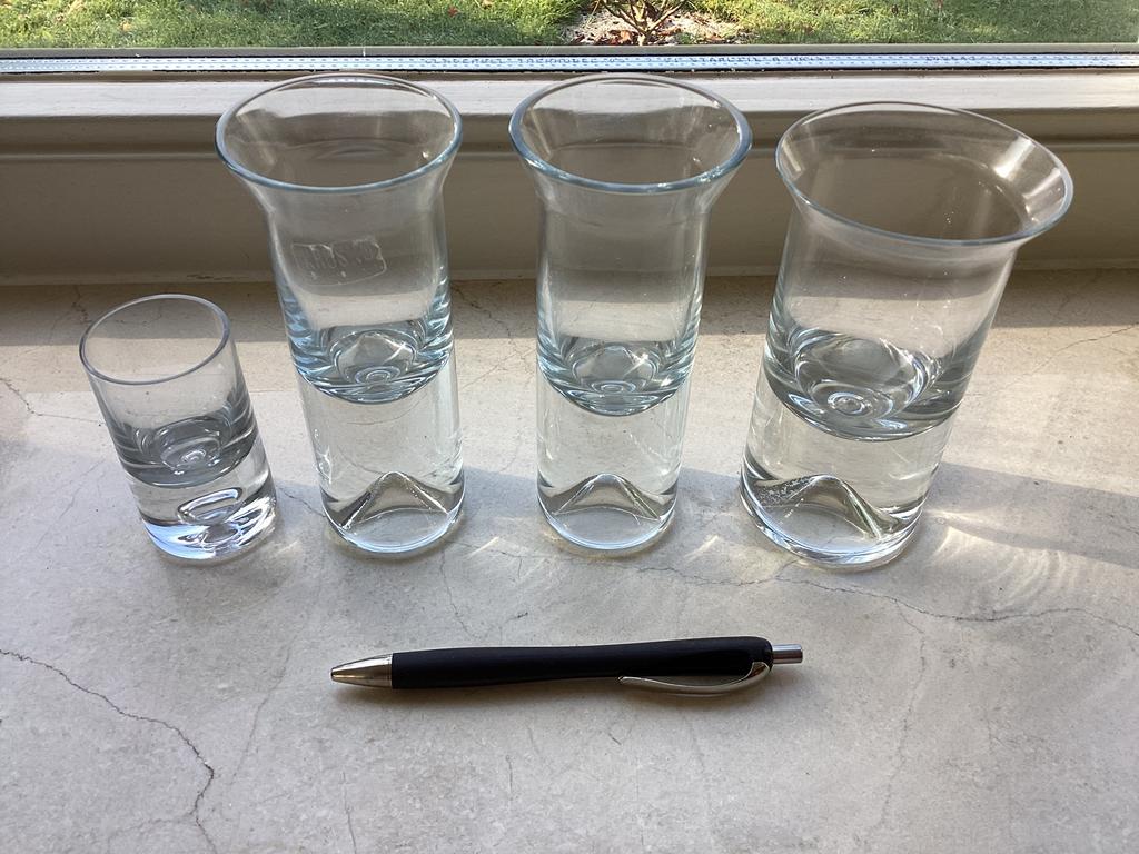 KROSNO glazen, KOSTA BODA sneeuwbal, Cognacglazen enz., Verzamelen, Ophalen of Verzenden, Zo goed als nieuw, Overige typen