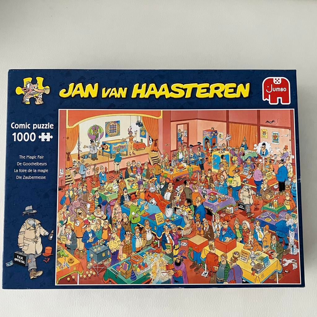 Jan van Haasteren puzzel., Ophalen of Verzenden, 500 t/m 1500 stukjes, Zo goed als nieuw