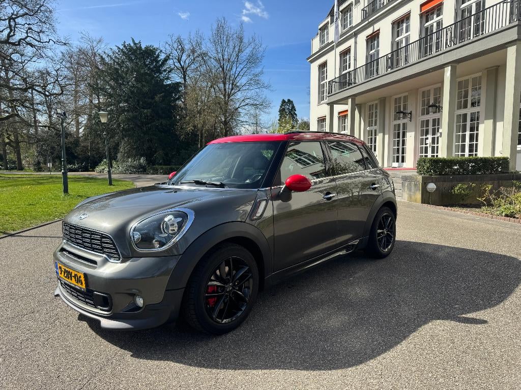 Mini Countryman 1.6 John Cooper Works, Auto's, Zwart, Leder, 75 €/maand, Vierwielaandrijving