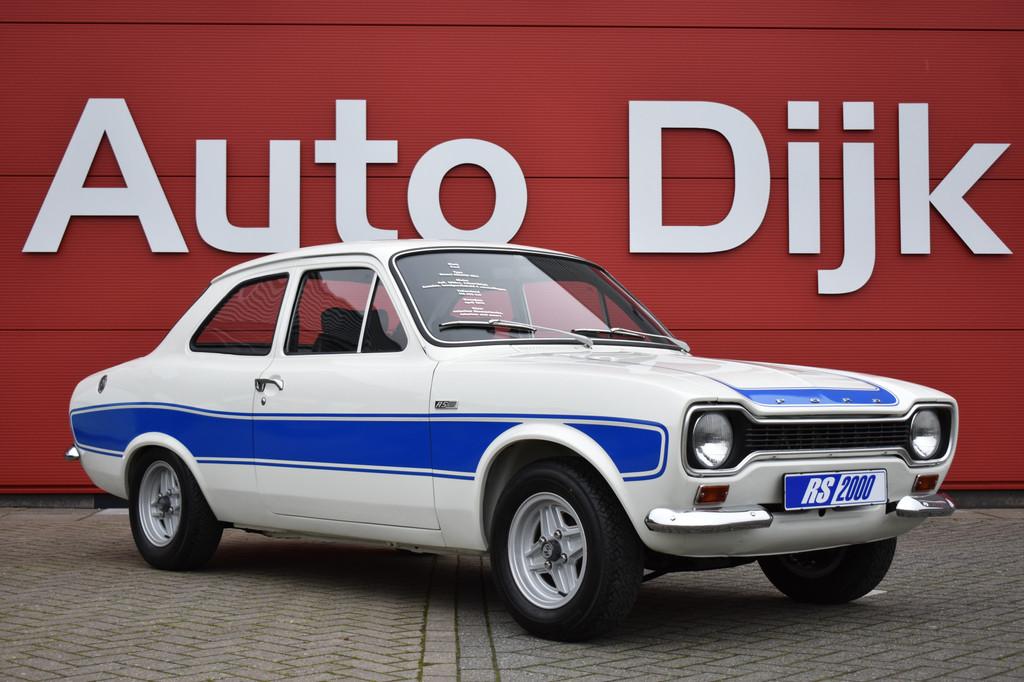 Ford Escort 2.0 RS 2000 Uniek! | 1e Eigenaar | Matching numb, Zwart, Wit, Bedrijf, Handgeschakeld