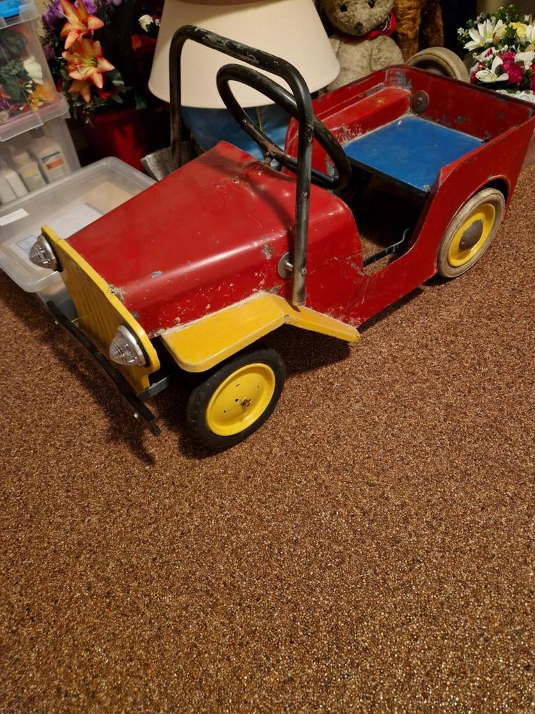 Trapauto Willys jeep, Ophalen