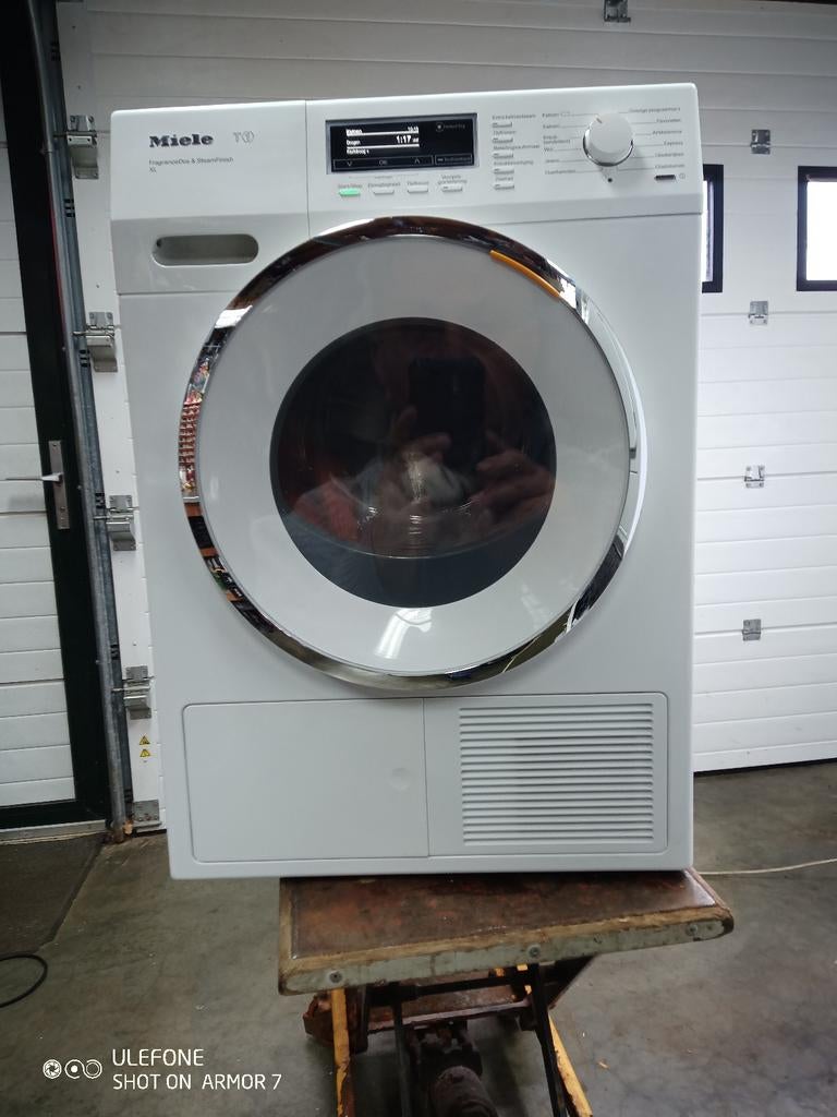 Mooie warmtepompdroger werkt perfect schoongemaakt ook de ra, 6 tot 8 kg, Ophalen of Verzenden, Overige typen, 85 tot 90 cm