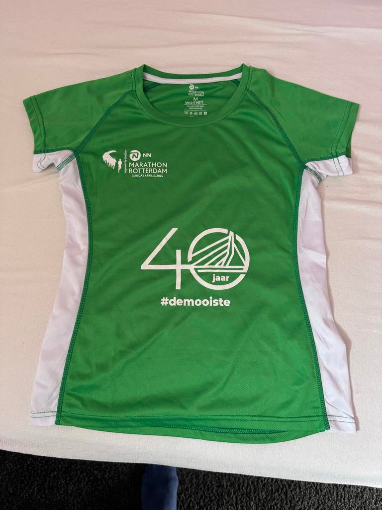Marathon Rotterdam T-shirt dames maat M, Maat 38/40 (M), Ophalen of Verzenden, Korte mouw, Gedragen
