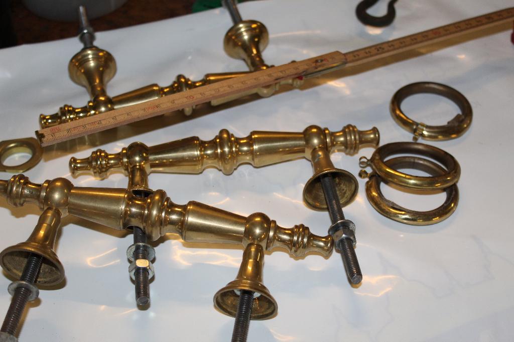 Messing lade grepen - Kast deurgreep, Antiek en Kunst, Ophalen of Verzenden