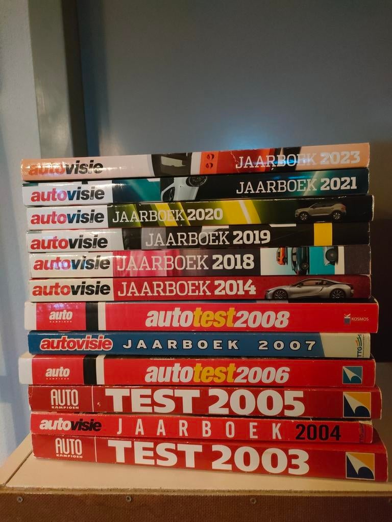 Autoboeken en Jaarboeken, Ophalen of Verzenden