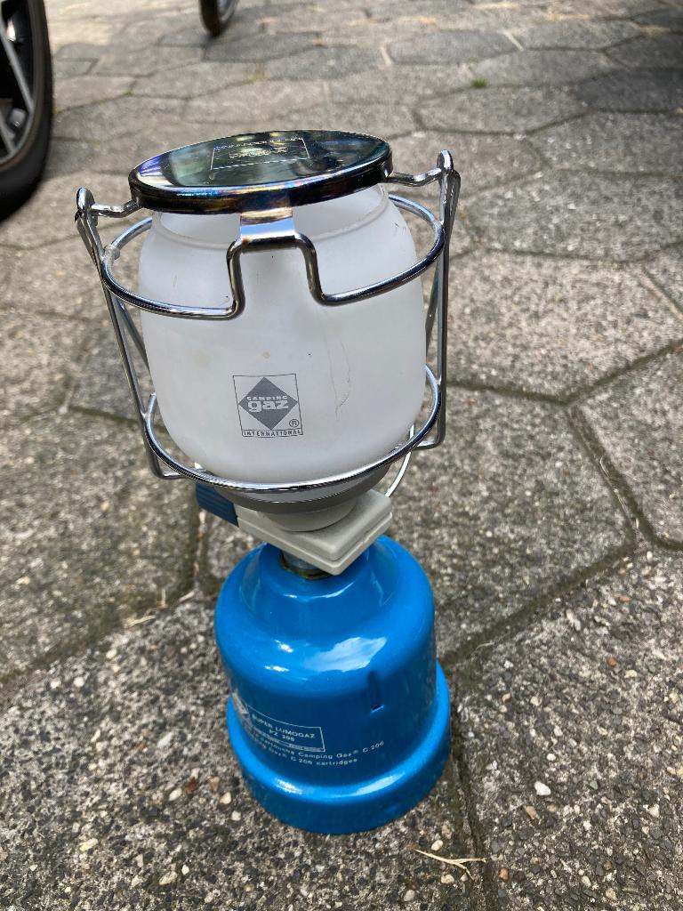 Campinggaz -lampje en andere artikelen., Caravans en Kamperen, Kampeeraccessoires, Gebruikt, Ophalen of Verzenden