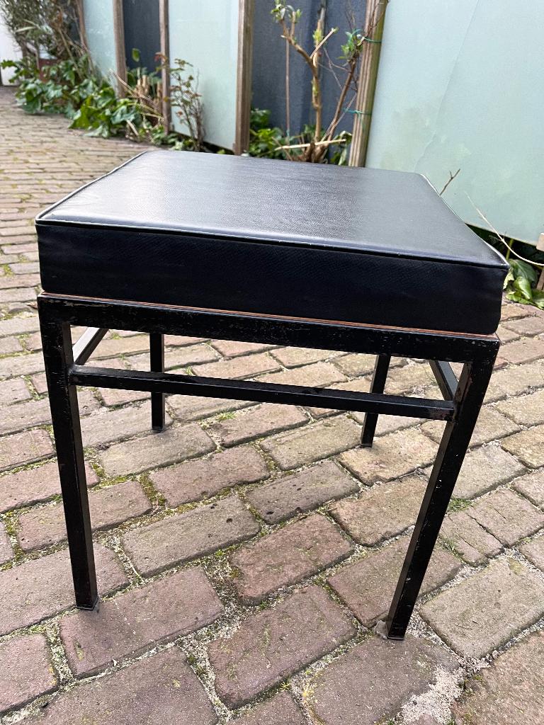 Spectrum Kembo Gispen krukje jaren 60 metaal, Huis en Inrichting, Ophalen, Gebruikt, Hout