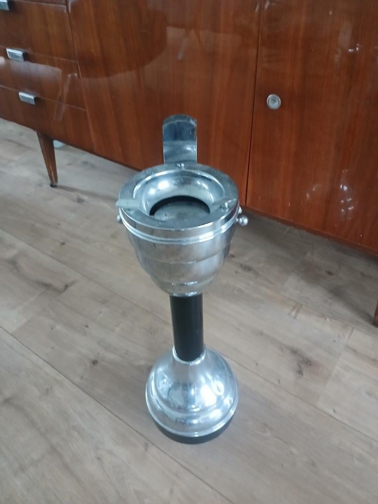 Mid centery staande asbak art deco, Ophalen of Verzenden
