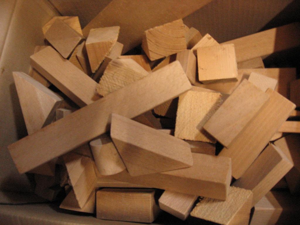 Losse blokken, Ophalen of Verzenden, Gebruikt