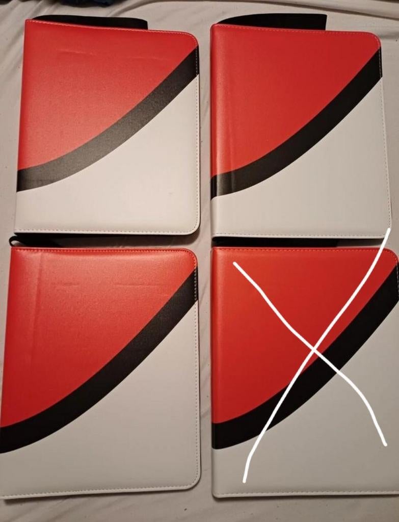 Pokemon binder / map (3x), Ophalen of Verzenden, Zo goed als nieuw, Overige typen