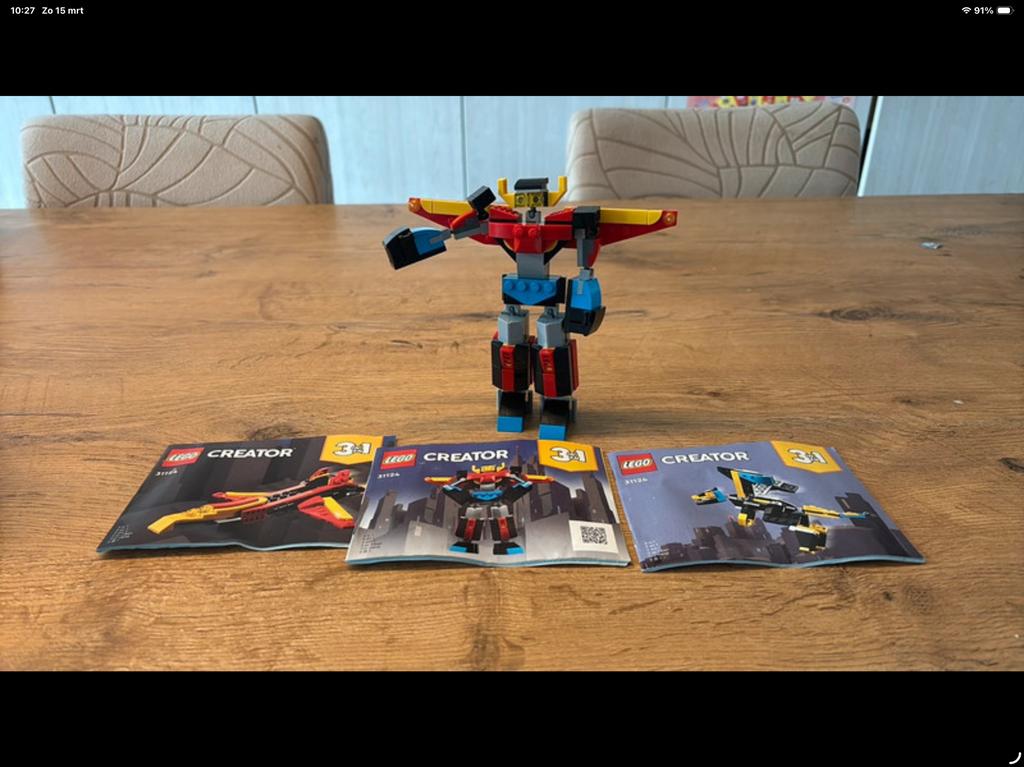Lego creator 31124, Ophalen of Verzenden, Zo goed als nieuw, Lego