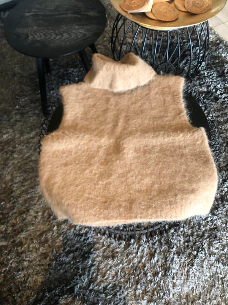 MSCH Copenhagen wollen spencer, nooit gedragen, Ophalen of Verzenden, Nieuw, Maat 36 (S), Beige