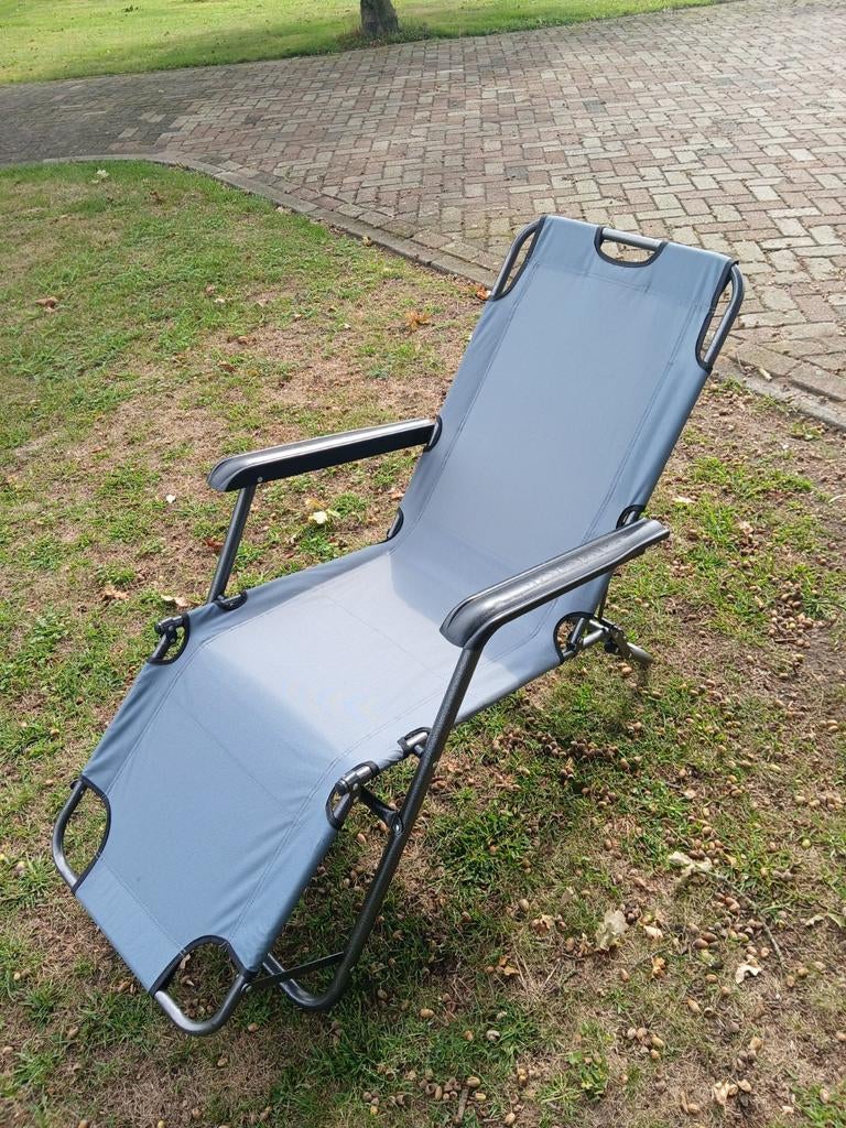 Springos Ligstoel - Verstelbaar en Inklapbaar, Ophalen, Nieuw