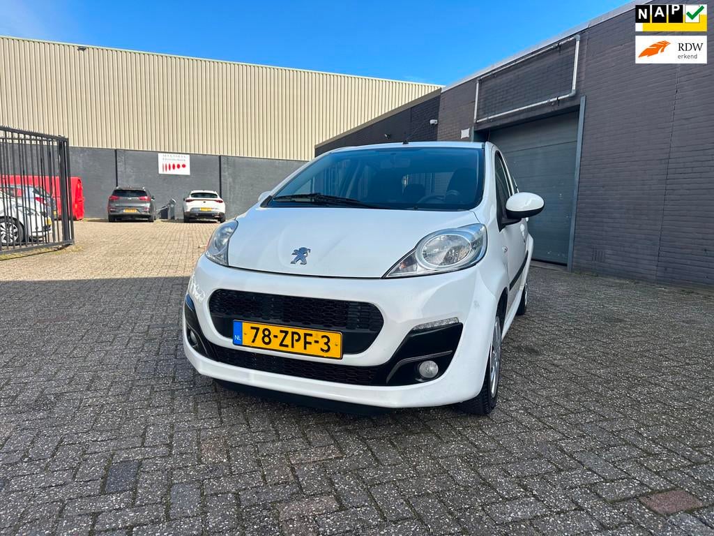 Peugeot 107 1.0 Active Airco Elek. Pakket Toerenteller 5drs, Voorwielaandrijving, Euro 5, Stof, Gebruikt