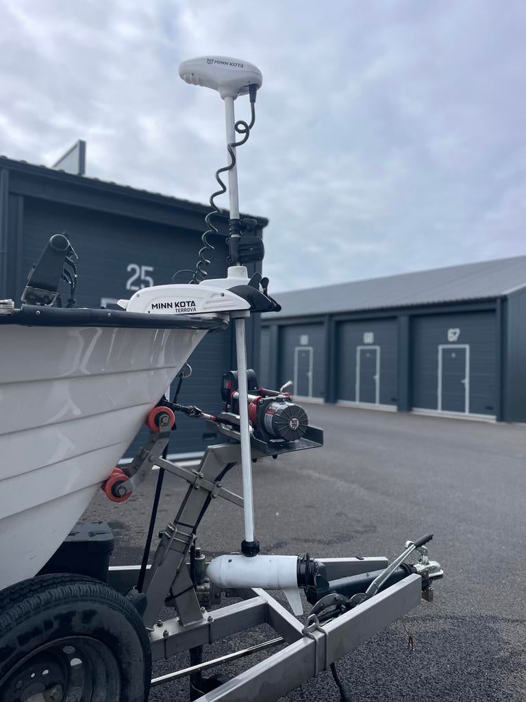 Minn Kota Terrova Riptide 80lbs Boegmotor/fronttroller, Ophalen, Gebruikt, Met afstandsbediening, Minder dan 5 pk