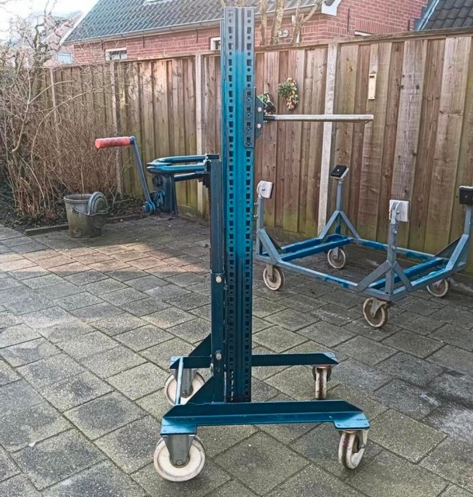 Buitenboordmotor takel, verrijdbare buitenboordmotor tiller, Ophalen