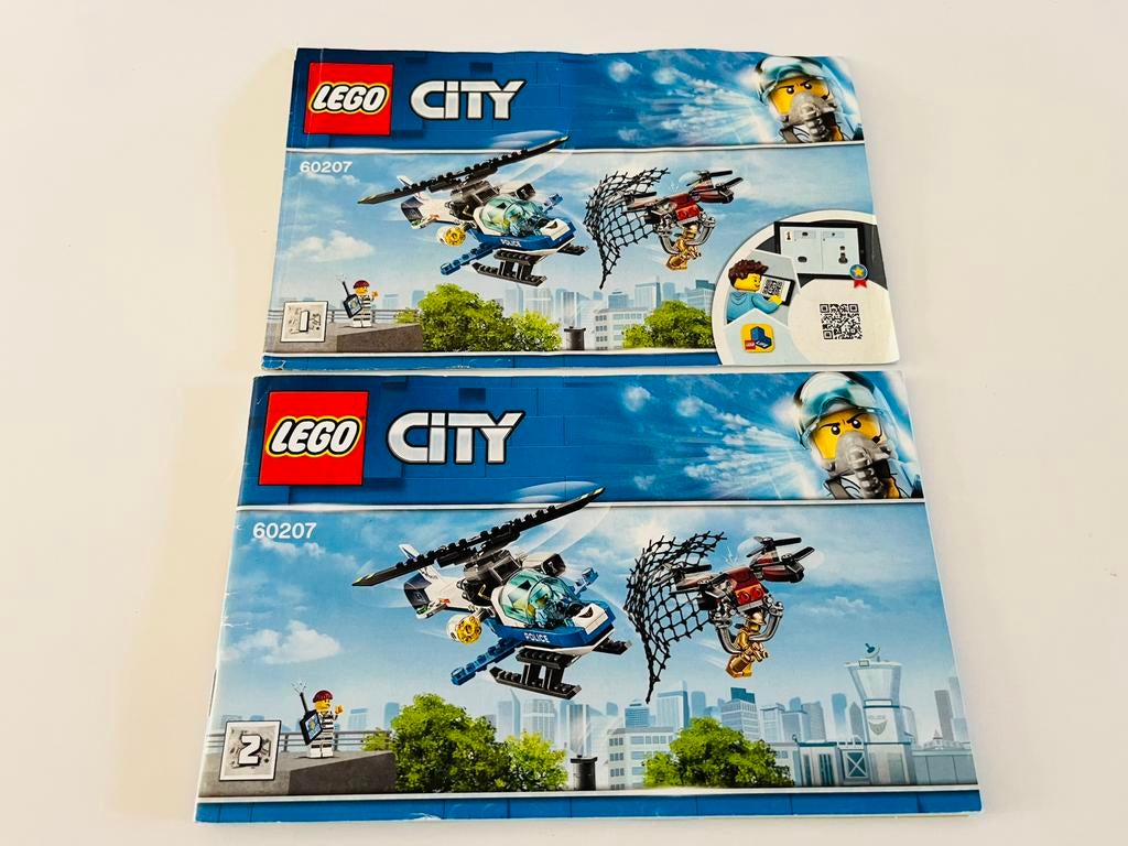 Lego city 60207.  Helikopter politie, City, Lego, Compleet, Ophalen of Verzenden
