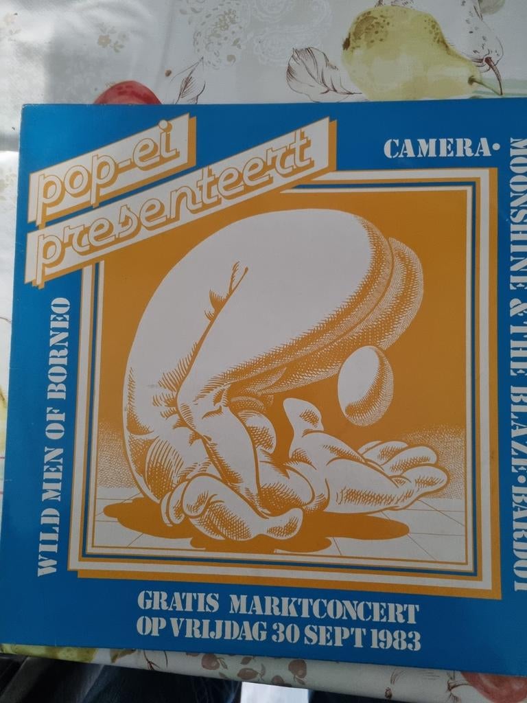 Pop ei presenteerd gratis markt concert 1983 eindhoven vinyl, Ophalen of Verzenden, Gebruikt, 12 inch