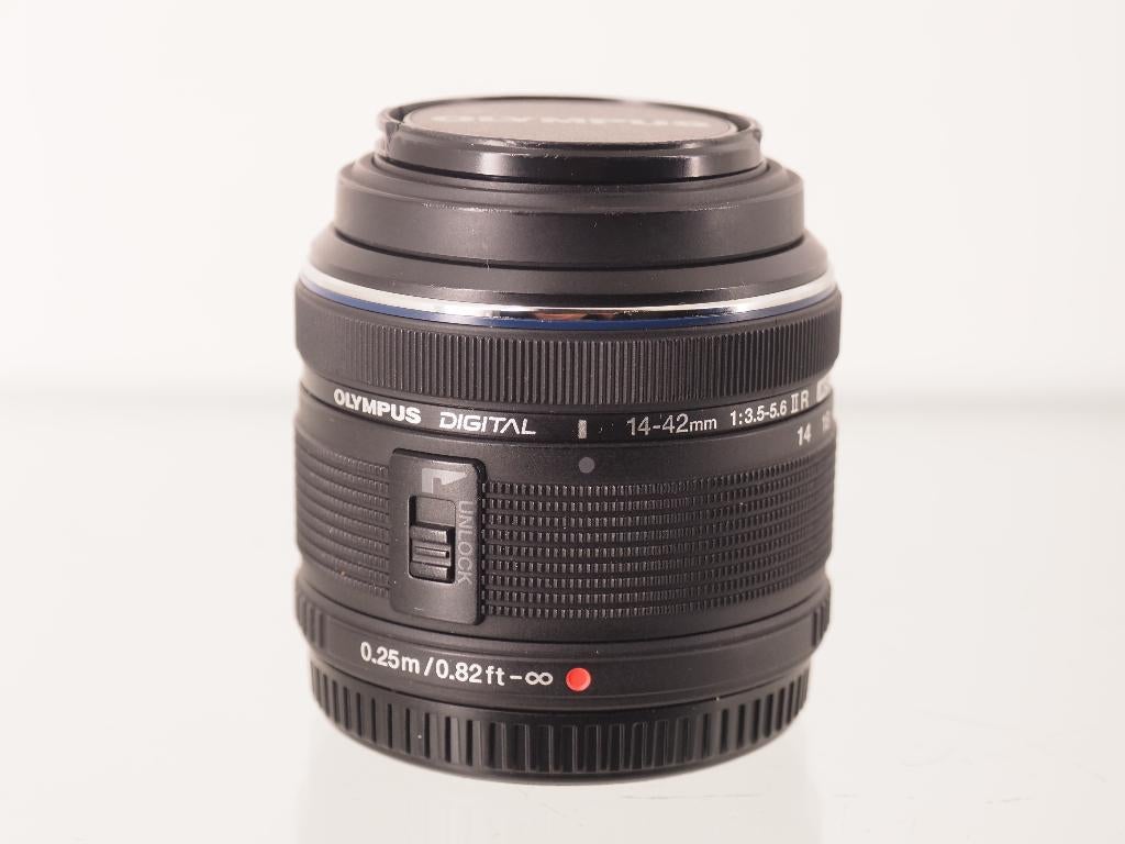 OM-System / Olympus 14-42mm II R MSC mft standaardlens, Ophalen of Verzenden, Gebruikt, Telelens