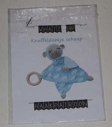 Haakpatroon knuffeldoekje schaap 133849, Hobby en Vrije tijd, Breien en Haken, Ophalen of Verzenden, Nieuw, Haken, Patroon of Boek