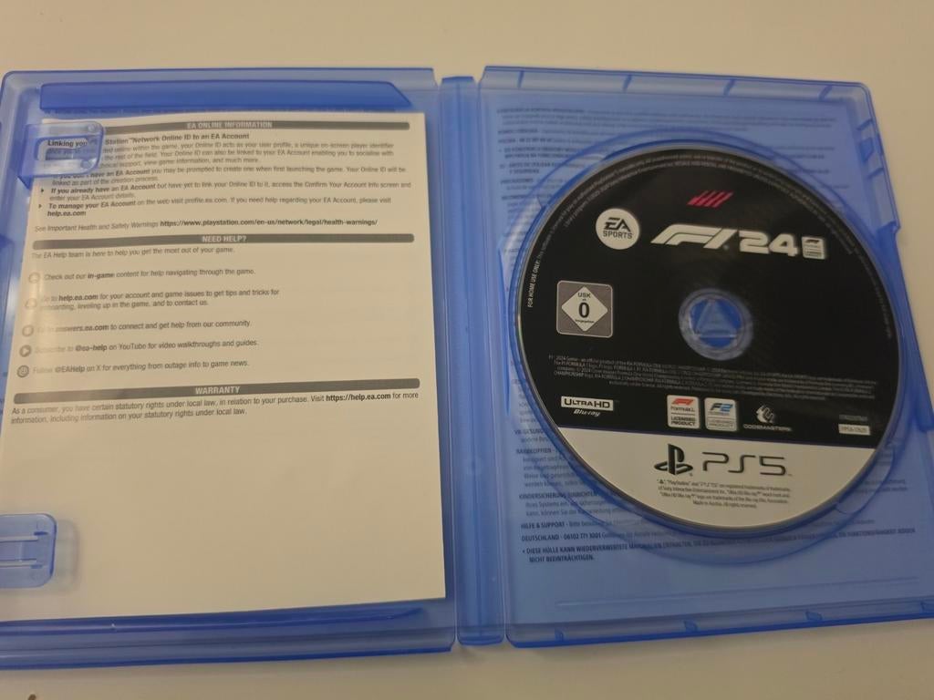 F1 24 voor Playstation 5 Lees Beschrijving Aub, Spelcomputers en Games, Games | Sony PlayStation 5, Vanaf 18 jaar, Electronic Arts