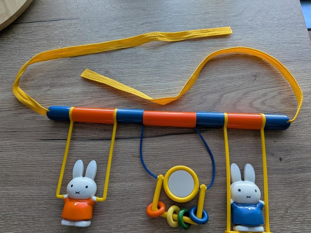 Nijntje babygym met spiegeltje en rammelaars, Ophalen of Verzenden, Gebruikt, Babygym