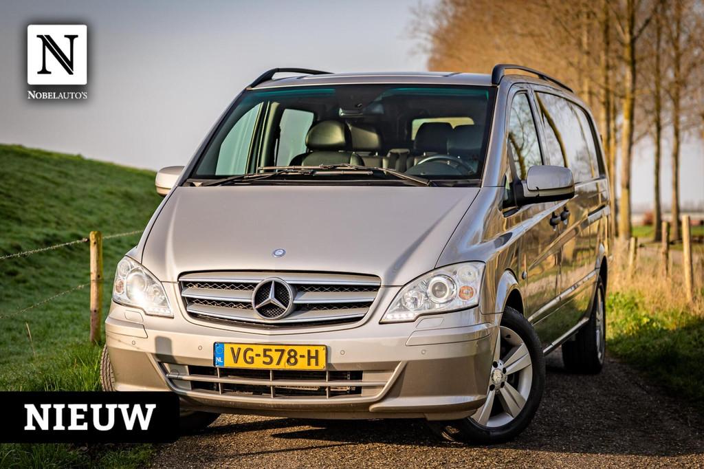 Mercedes Vito Bestel 122 CDI 343 DC Comfort Plus|Nap|Leer|V6, Auto's, Automaat, Euro 5, Gebruikt, Met garantie (alle)