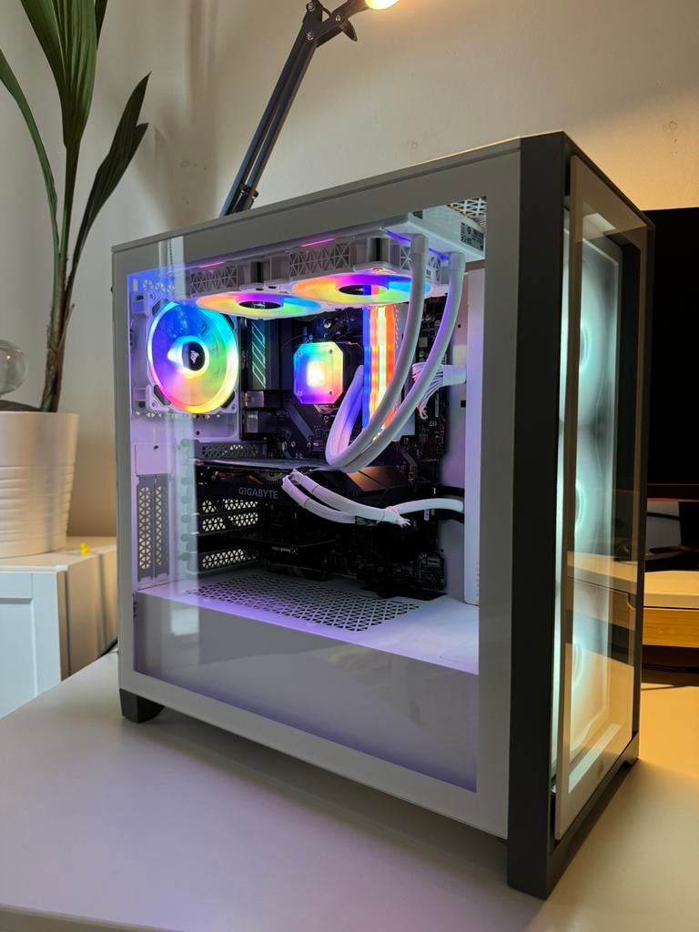 Gaming PC Corsair 4000X - Ryzen 3600 - RTX 2060 - 32GB RGB, Ophalen, 32 GB, Zo goed als nieuw, Gaming