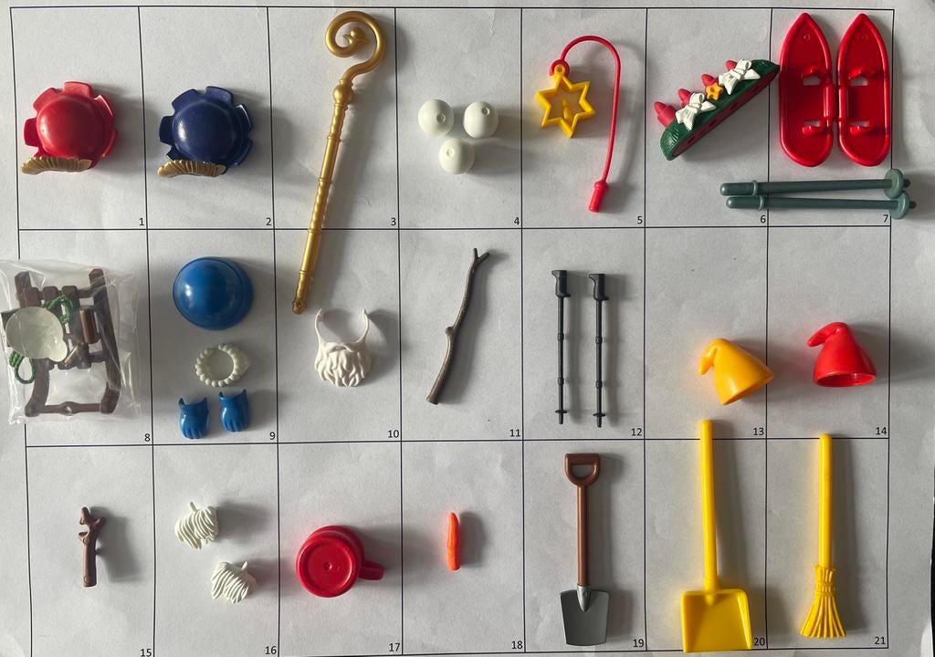 Playmobil onderdelen Sinterklaas Kerst winter ski sneeuw, Kinderen en Baby's, Speelgoed | Playmobil, Los playmobil, Ophalen of Verzenden