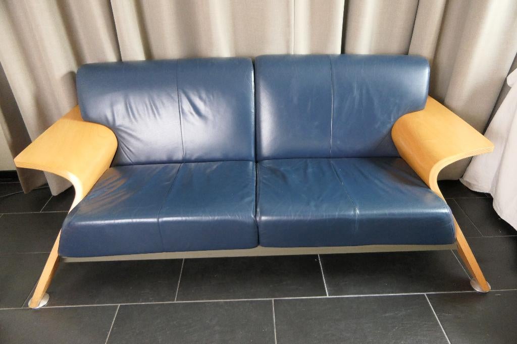 vintage design 80's Harvink Mazurka design bank 2 zits, Ophalen, Gebruikt, 150 tot 200 cm, Vintage