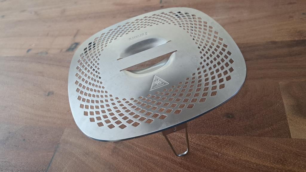 Philips airfryer snackset, rvs rekje, kookboek en tang, Ophalen of Verzenden, Zo goed als nieuw, Airfryer XXL