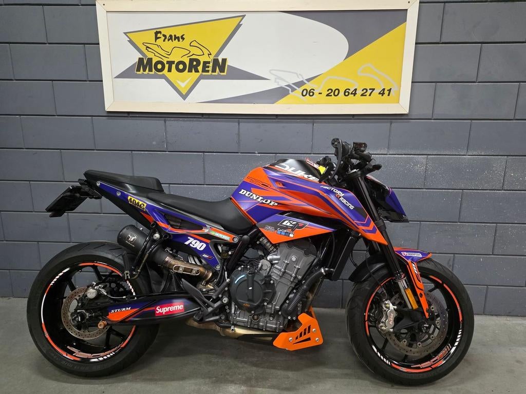 KTM 790 DUKE bj 2019 minimale rijdbare schade, 2 cilinders, KTM, Onbekend, Onbekend