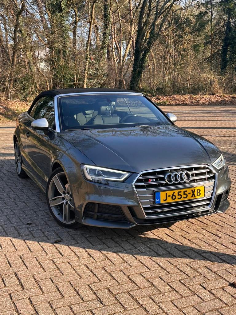 Audi A3 cabriolet 1.5 Tfsi 150pk S-tronic 2017 Grijs, Auto's, 730 kg, 1498 cc, 1370 kg, 4 cilinders