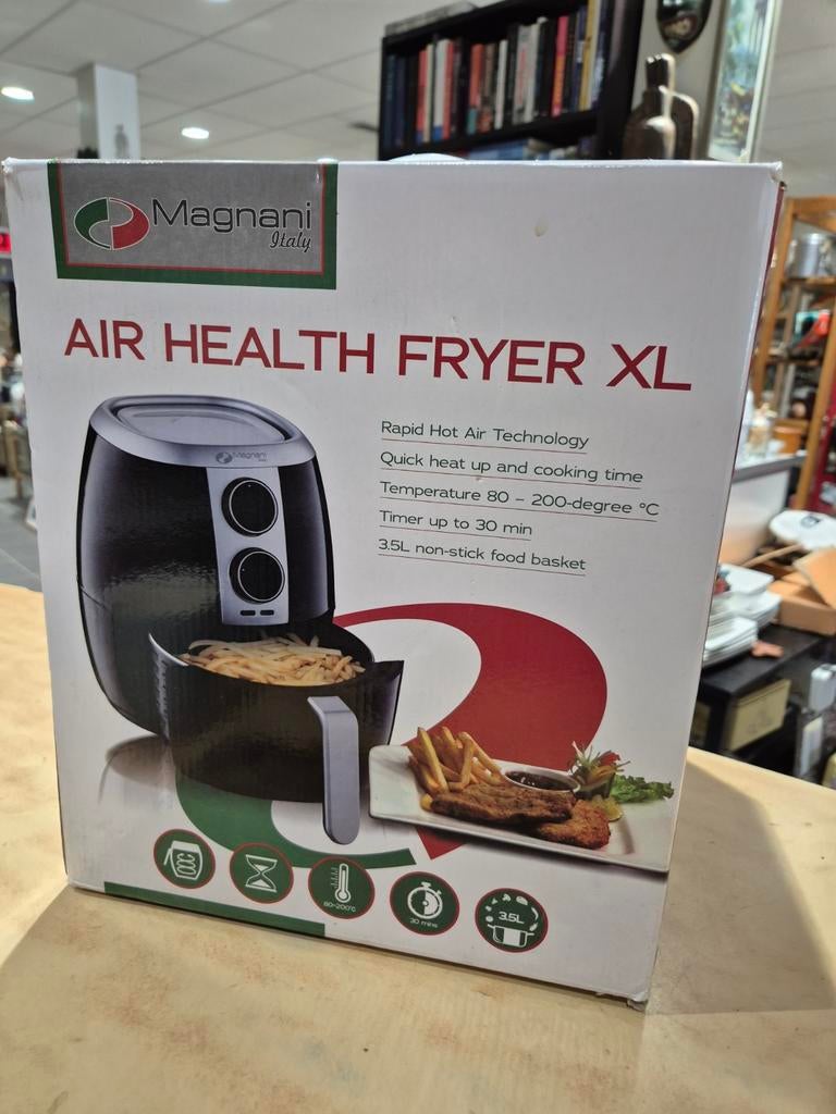 magnani Airfryer XL nieuw in doos, Nieuw, Ophalen of Verzenden, Onbekend, Onbekend
