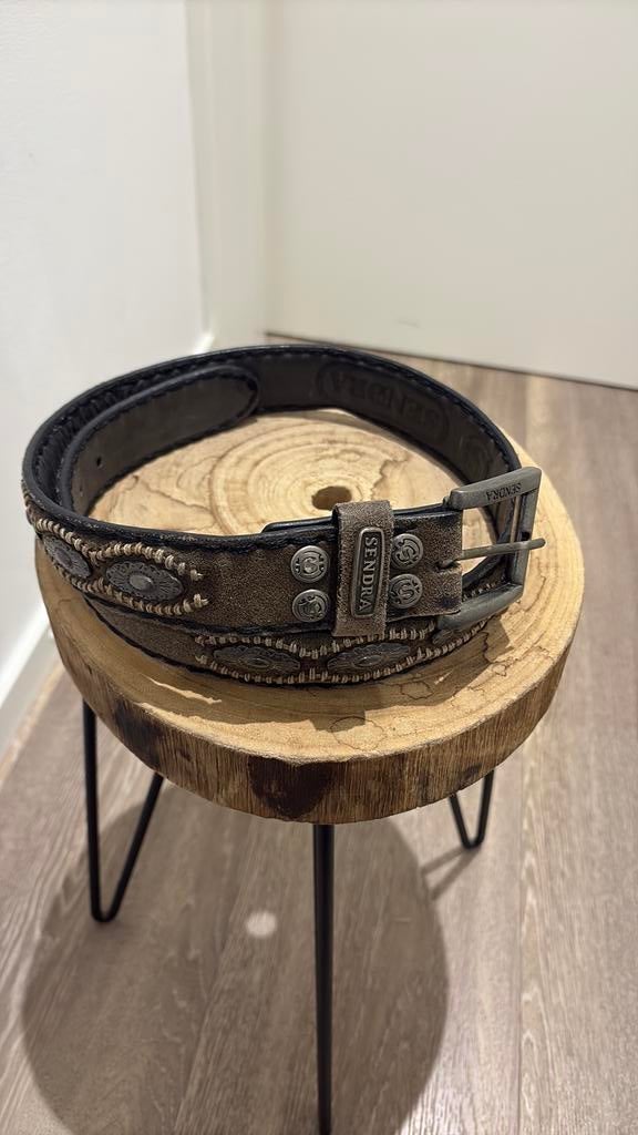 Sendra riem bruin mt 90 totale lengte 100 cm incl verzenden, Bruin, Verzenden, Minder dan 95 cm, Zo goed als nieuw
