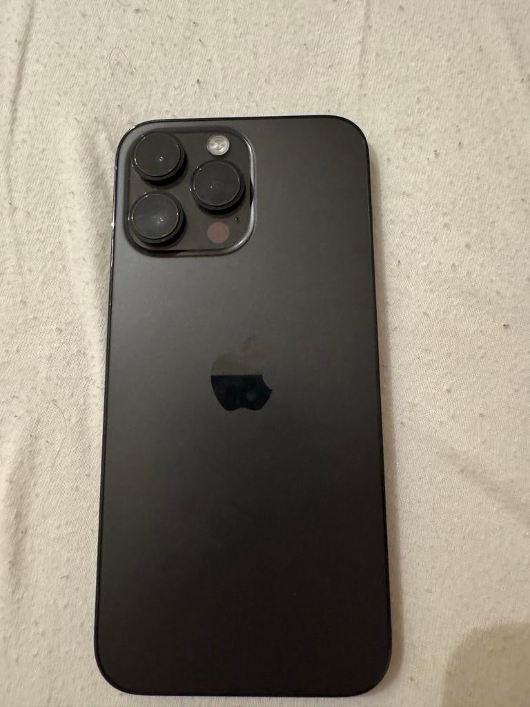 iPhone 14 Pro Max 256 GB zwart, Telecommunicatie, Mobiele telefoons | Apple iPhone, Zwart, Zo goed als nieuw, Zonder simlock, IPhone 14 Pro Max