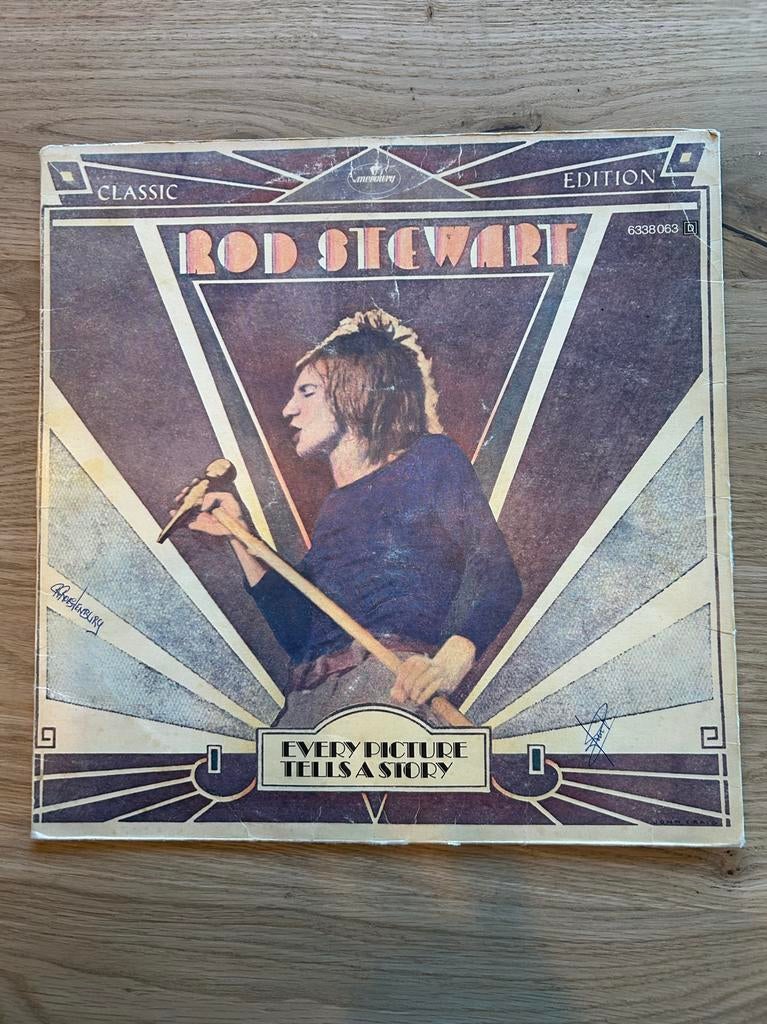 LP Rod Stewart - Every Picture Tells a Story, Cd's en Dvd's, Vinyl | Pop, Gebruikt, 1970 - 1979, 12 inch, Fotohoes