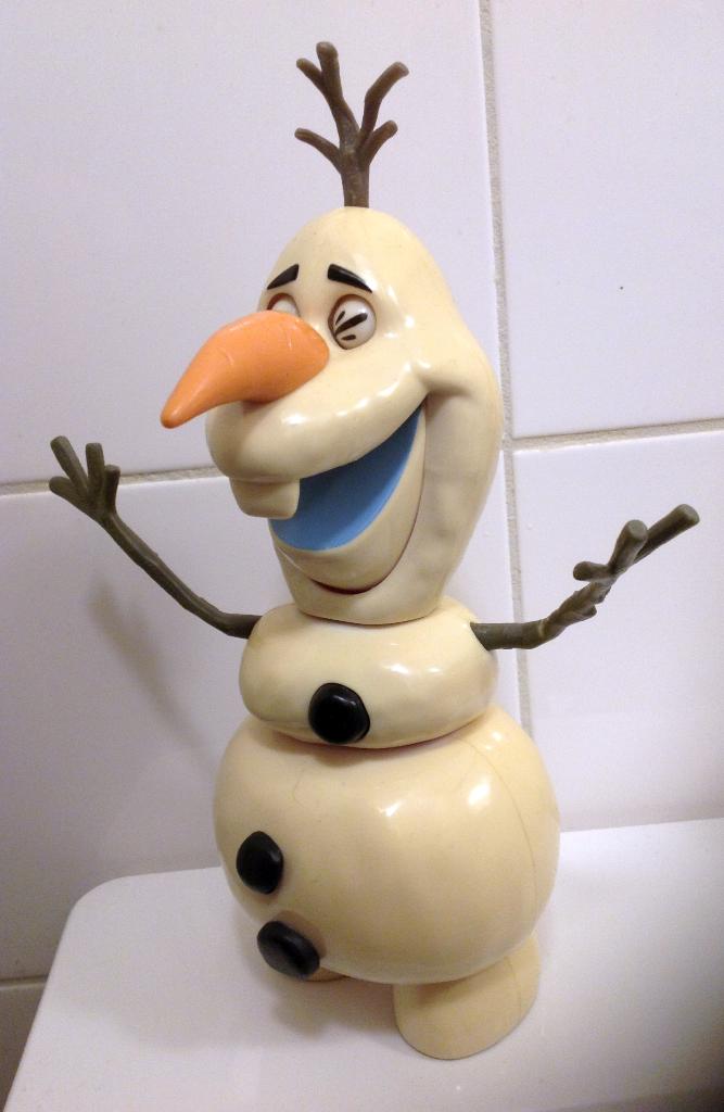 Disney Frozen Olaf, Verzenden, Overige figuren, Gebruikt, Beeldje of Figuurtje