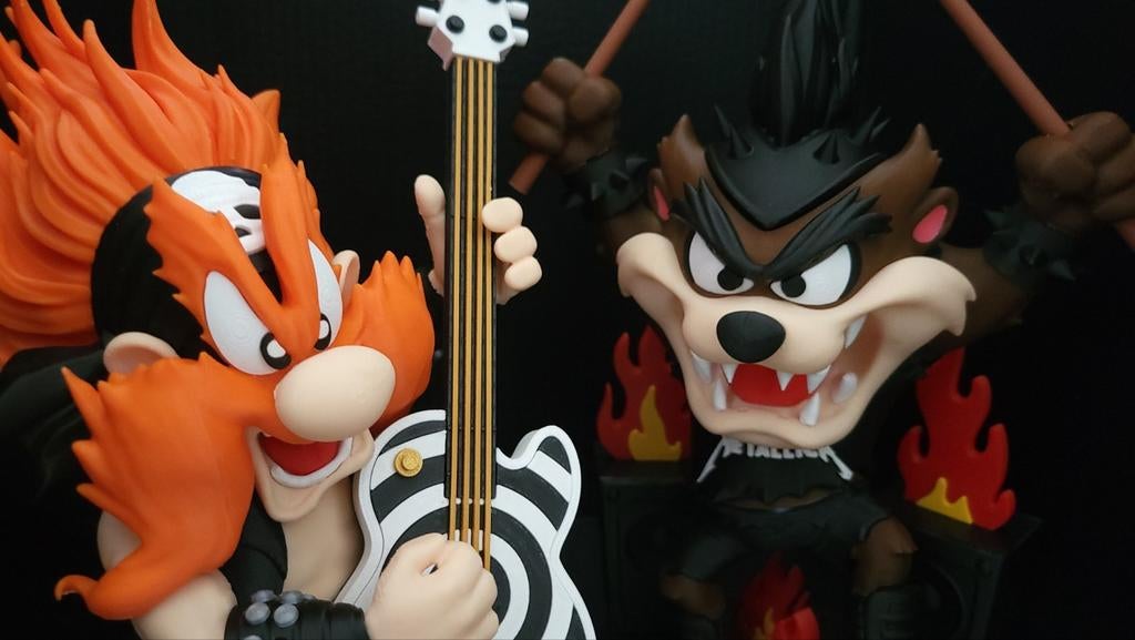 Looney Tunes Rocker Figuren: Yosemite Sam & Taz, Ophalen of Verzenden, Nieuw