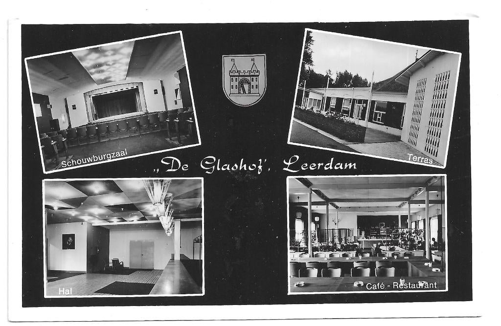 AK Leerdam - "De Glashof", Verzenden, 1960 tot 1980, Ongelopen, Utrecht
