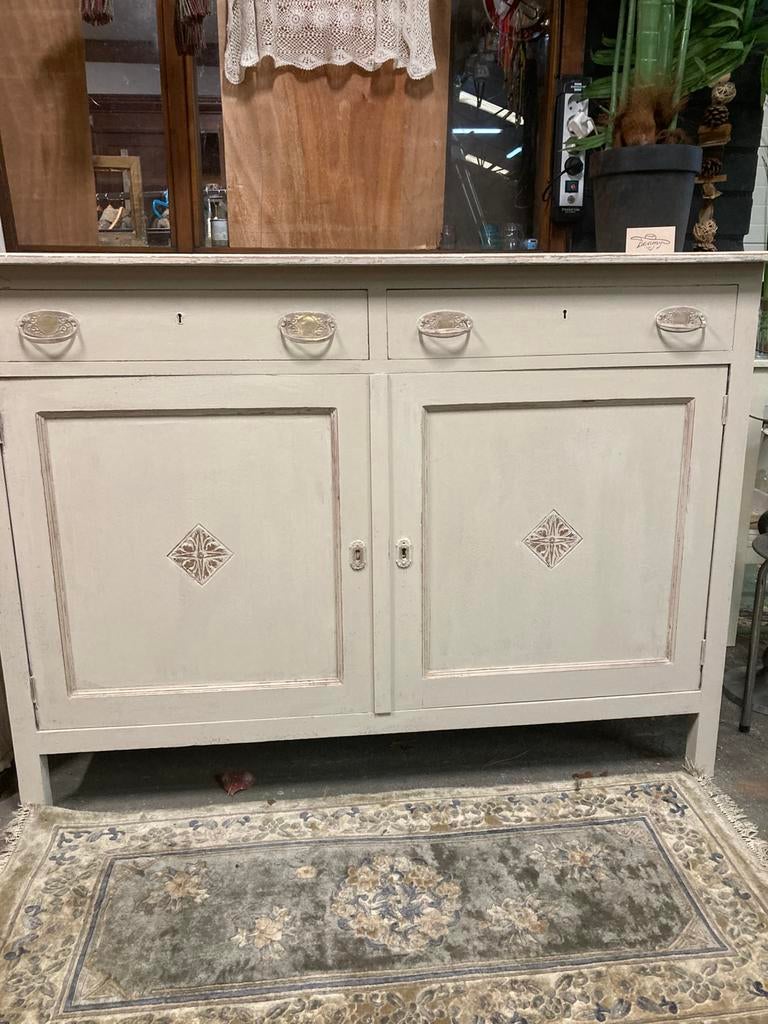 Leuke opgeknapte kast, Huis en Inrichting, Kasten | Dressoirs, Ophalen of Verzenden, Zo goed als nieuw, 50 tot 75 cm, 100 tot 150 cm