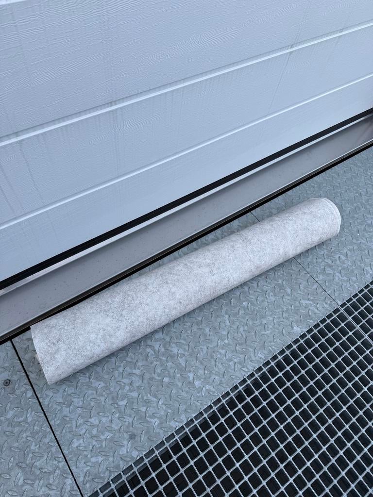 Linoleum 1m x 6m, Ophalen, Zo goed als nieuw, Wit