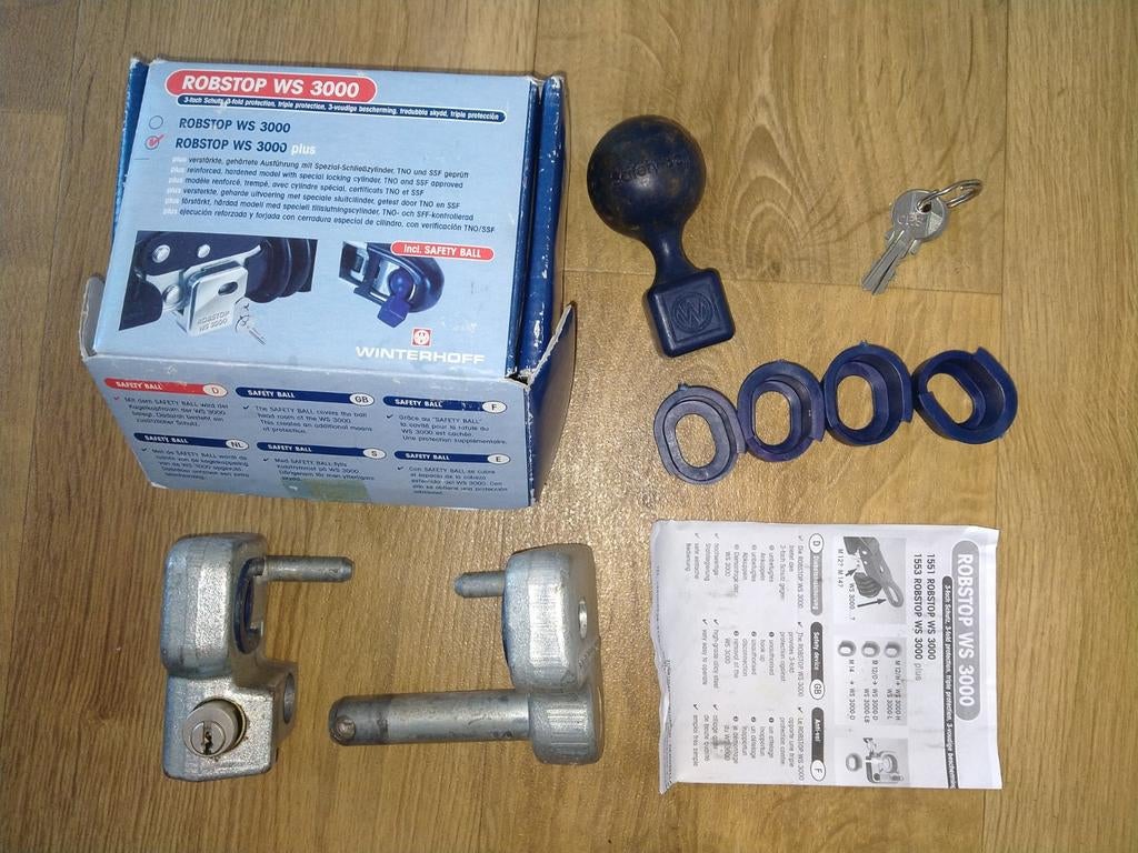 Winterhoff ROBSTOP WS 3000 plus disselslot, Auto diversen, Anti-diefstal, Ophalen of Verzenden