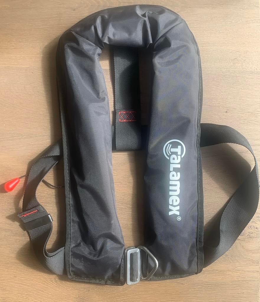 Talamex Offshore 275N Automatisch Reddingsvest met Harnas, Watersport en Boten, Watersportkleding, Ophalen of Verzenden, Zo goed als nieuw