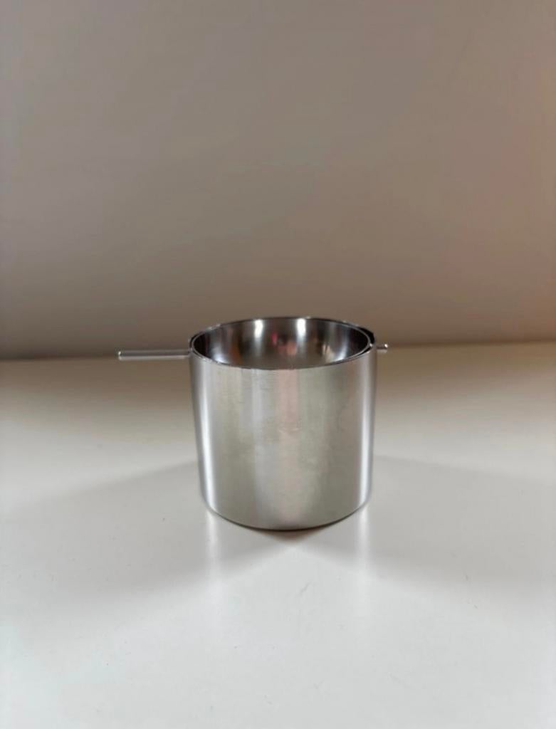 Stelton asbak, Gebruikt, Ophalen of Verzenden, Zilver, Metaal