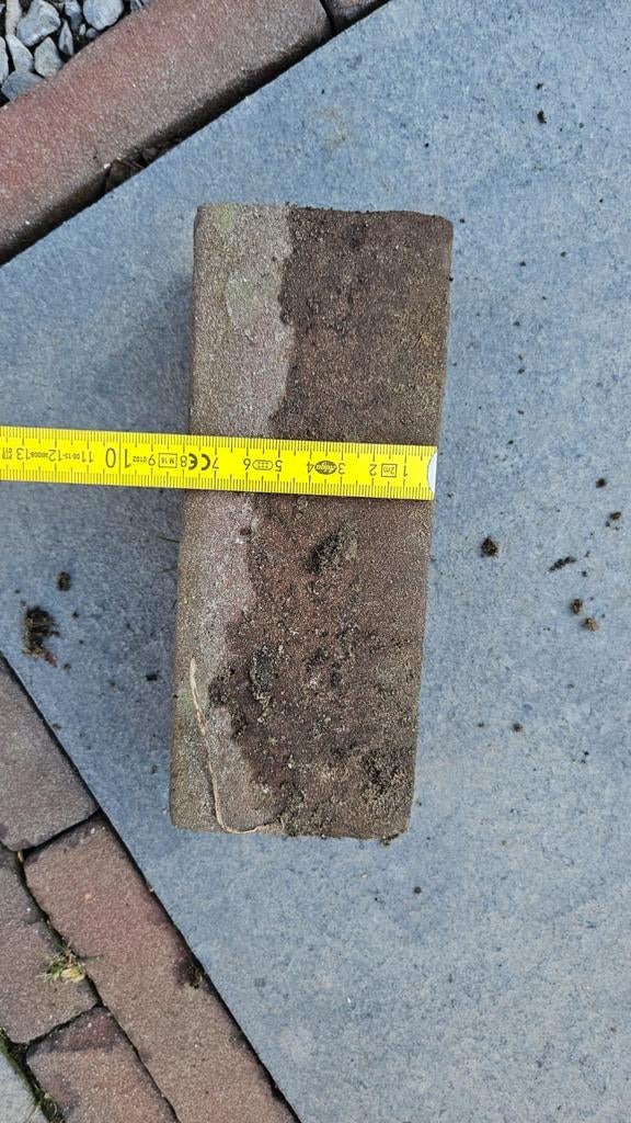 15-25m2 gebakken  waaltjes gratis Goirle, Ophalen, Gebruikt, Overige typen, Natuursteen
